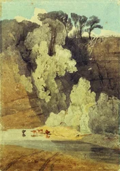 Sur la rivière Greta, Yorkshire